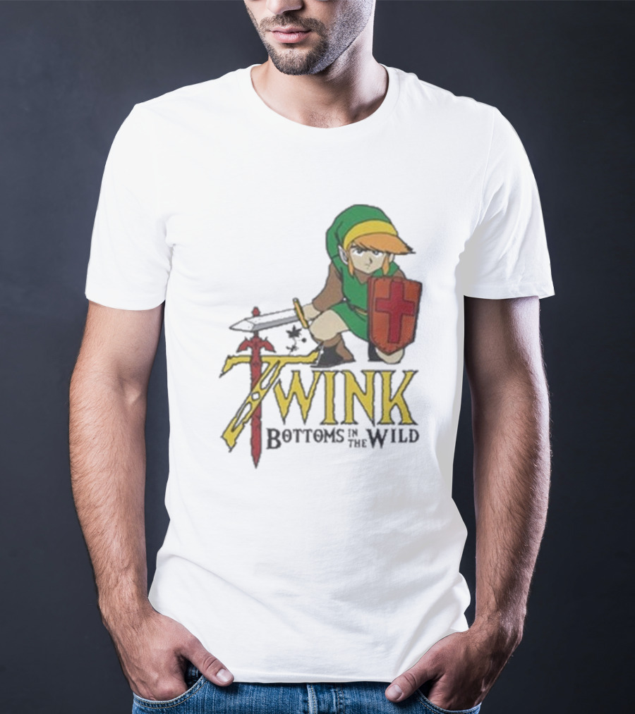 Twink Bottoms In The Wild Legend Of Zelda T-Shirt