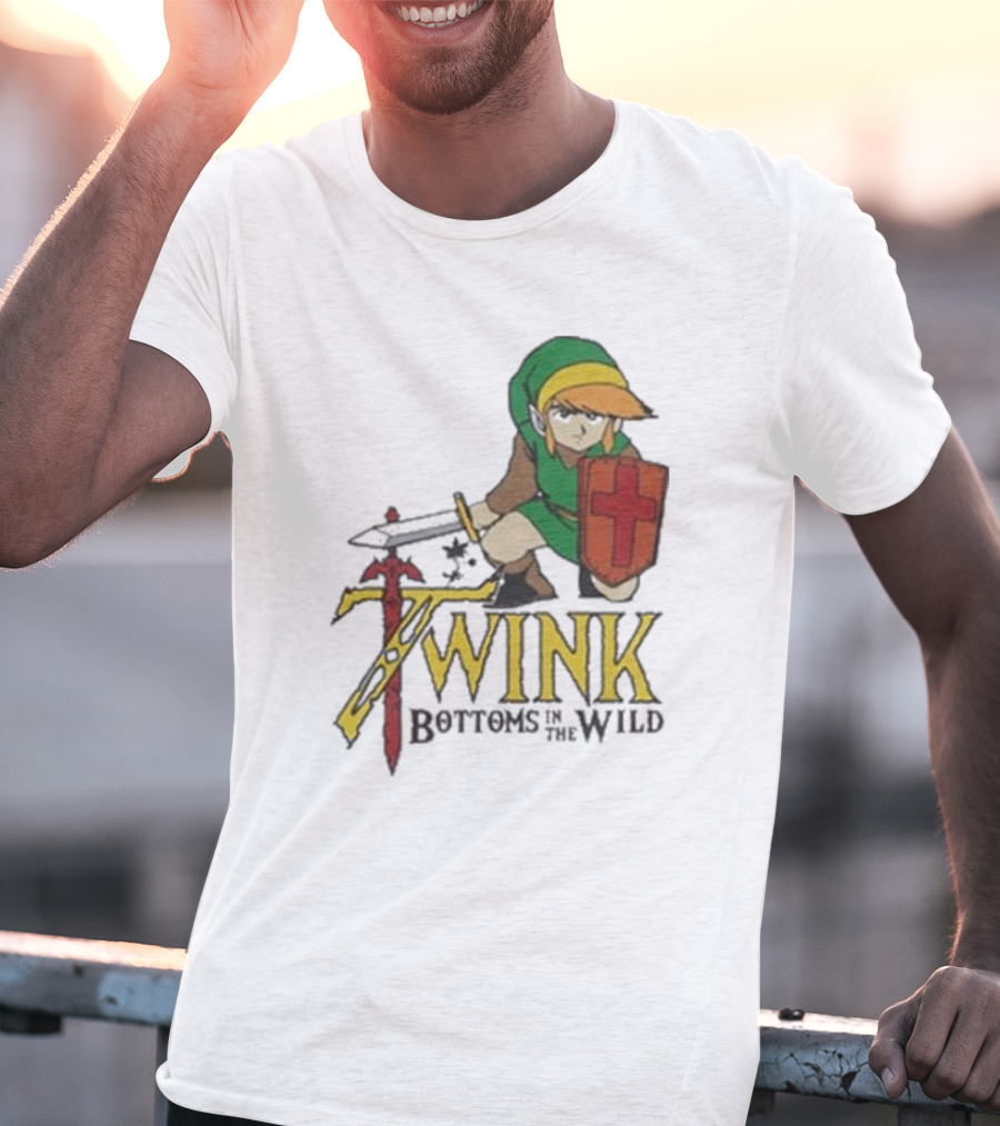 Twink Bottoms In The Wild Legend Of Zelda T-Shirt