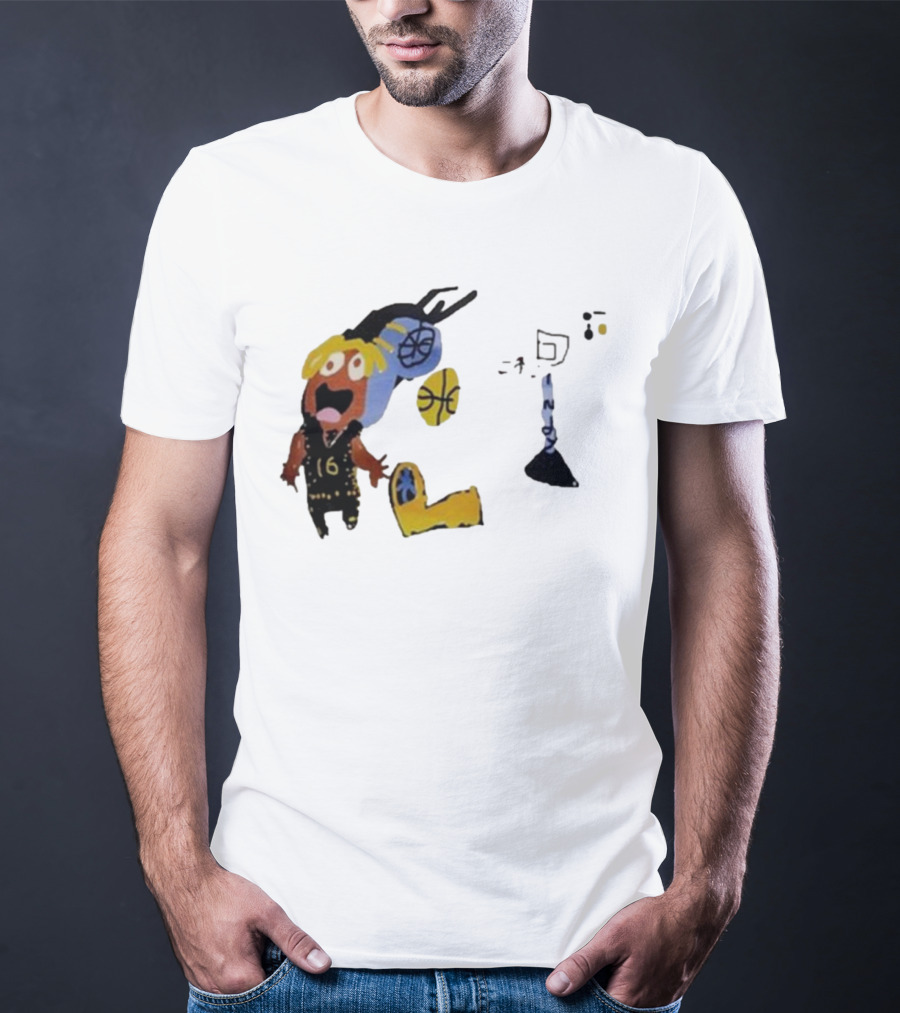 Tyrese Haliburton James Johnson Son Basketball Cartoon T-Shirt