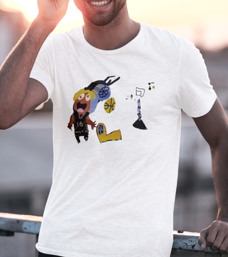 Tyrese Haliburton James Johnson Son Basketball Cartoon T-Shirt