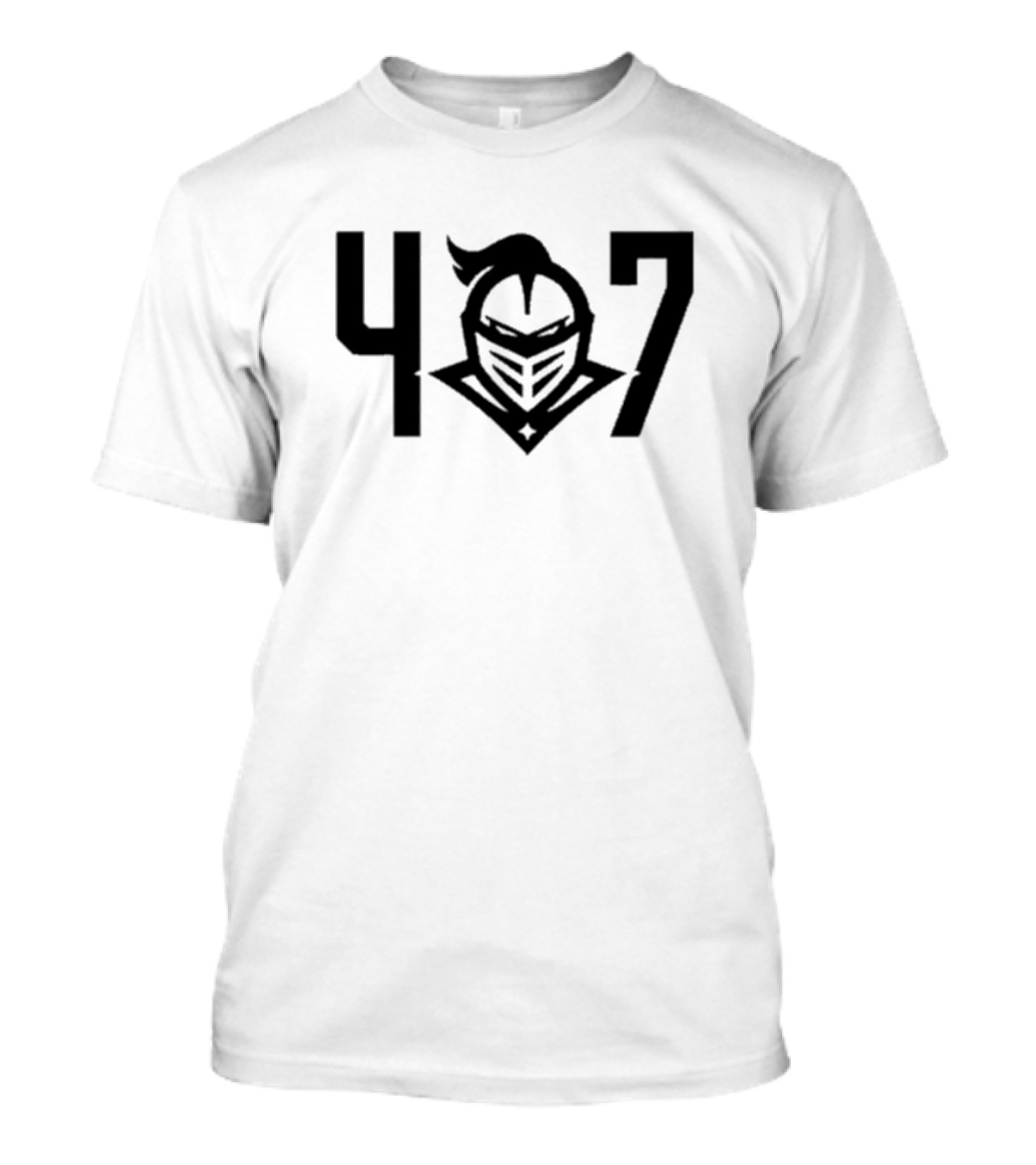UCF Knights 407 Icon With Medieval Helmet Emblem T-Shirt