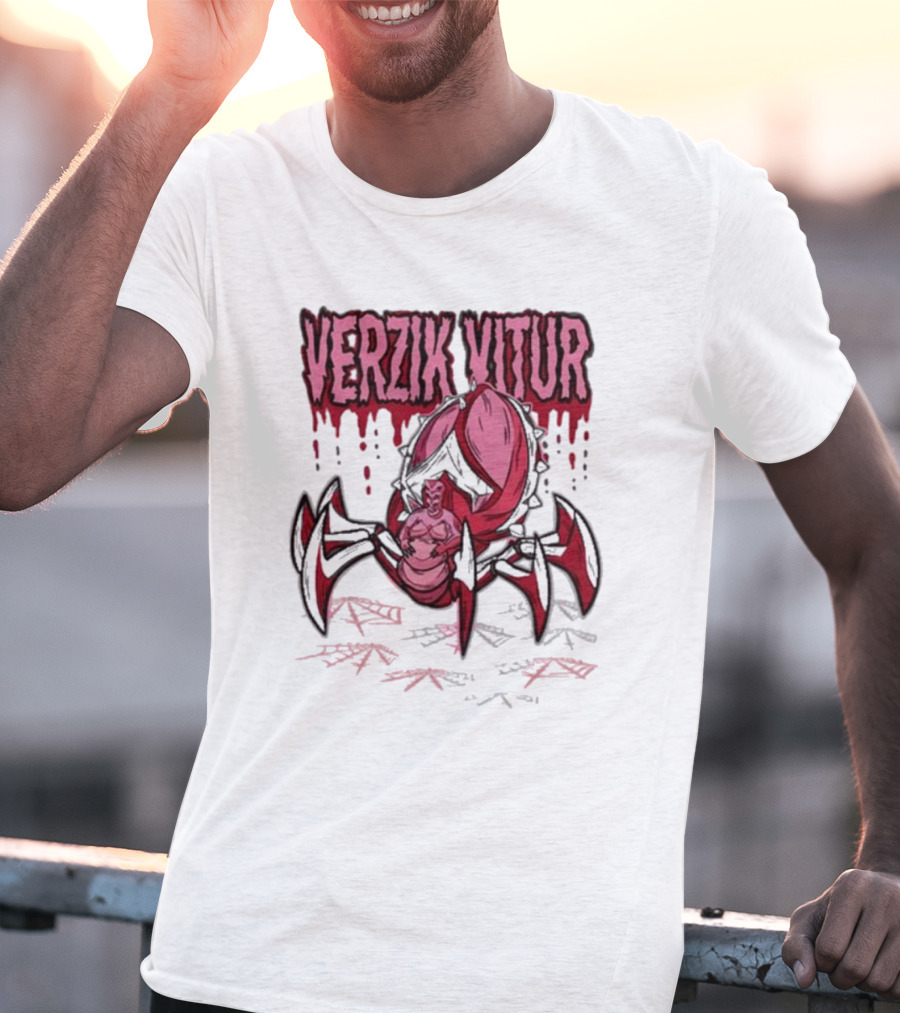 Valentine Verzik Vitur Arachnid Warrior Gaming T-Shirt