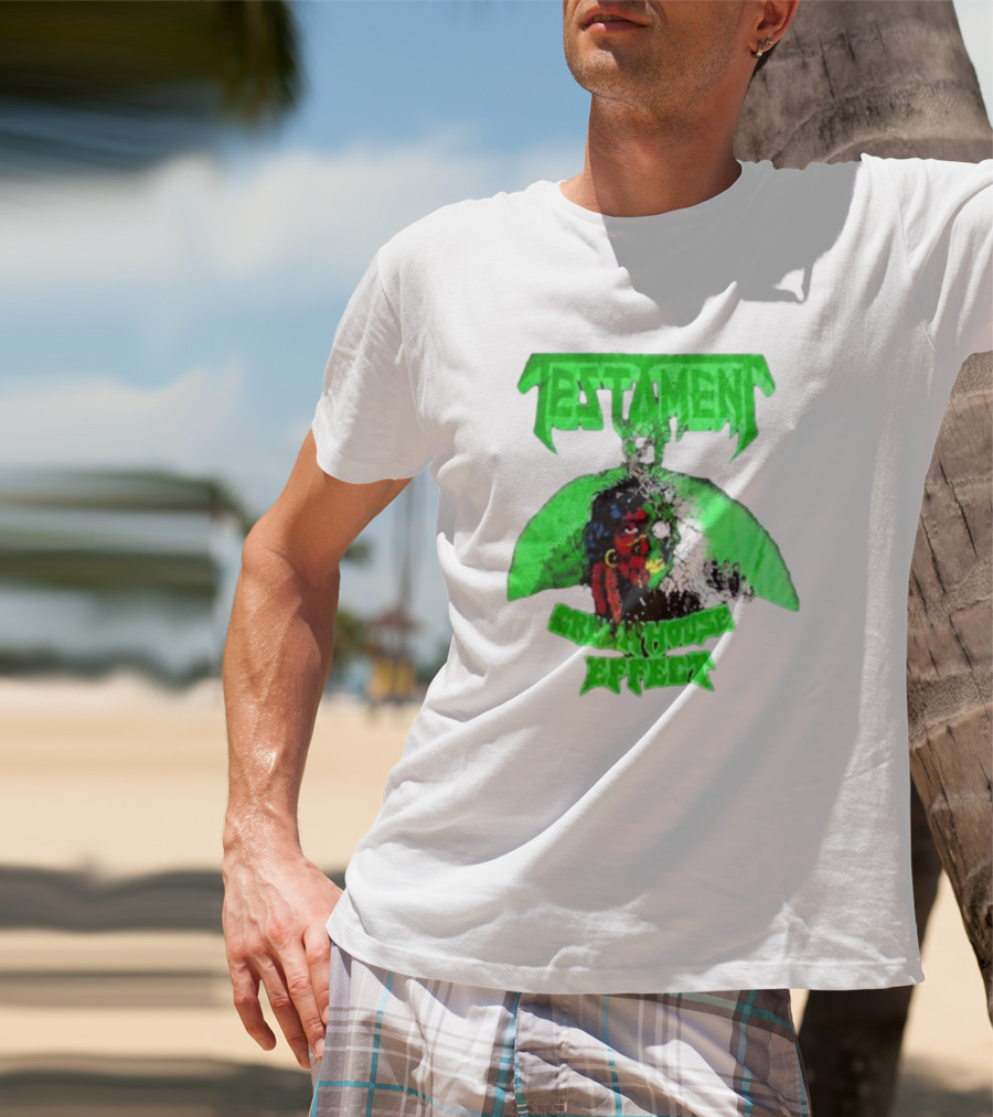 TESTAMENT Greenhouse Effect 1989 T-Shirt