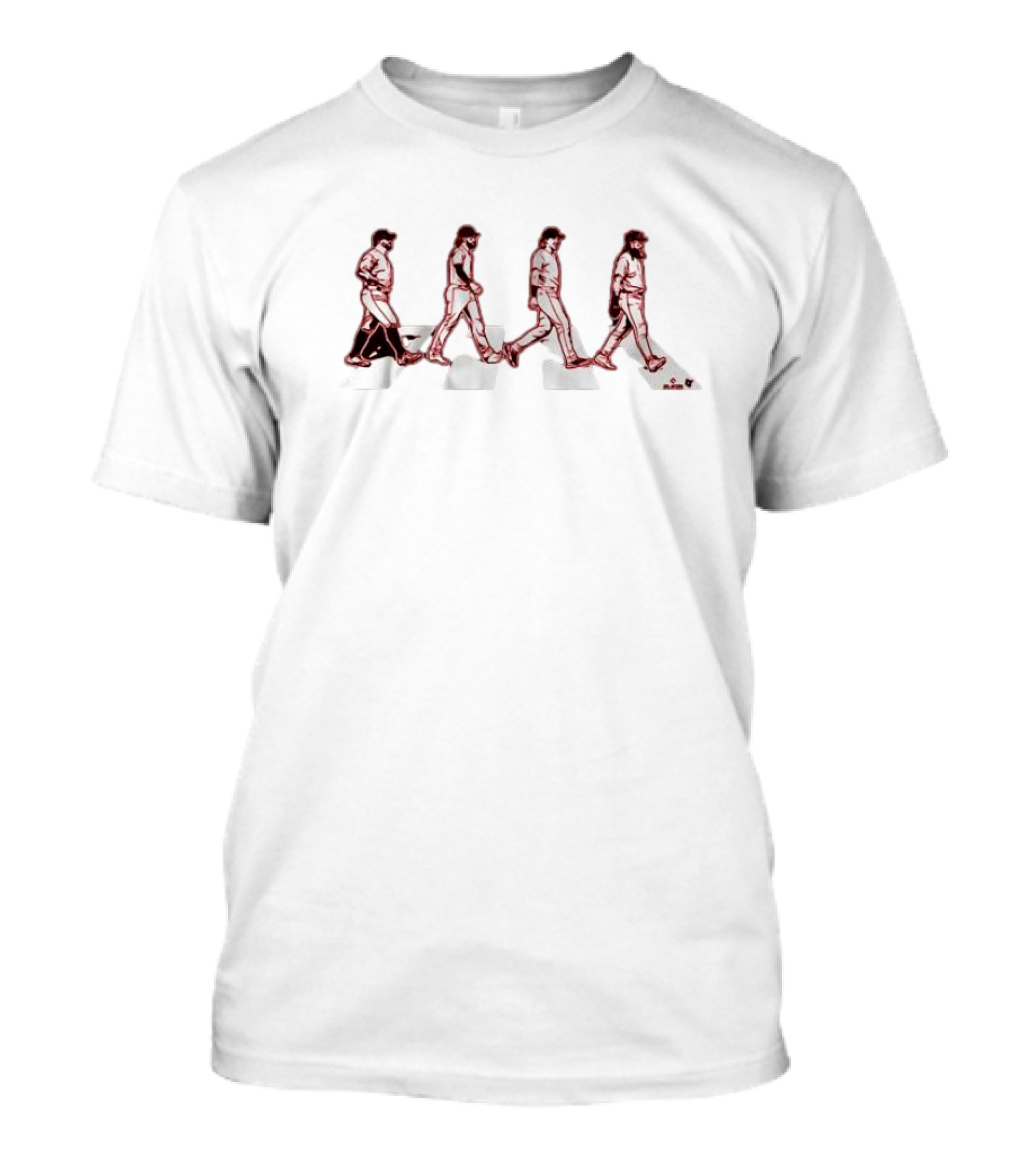 Philadelphia Baseball London Series Abbey Road Players T-Shirt