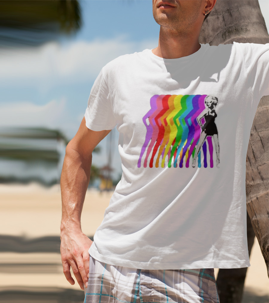 Rupaul Rainbow Pride Shadow T-Shirt