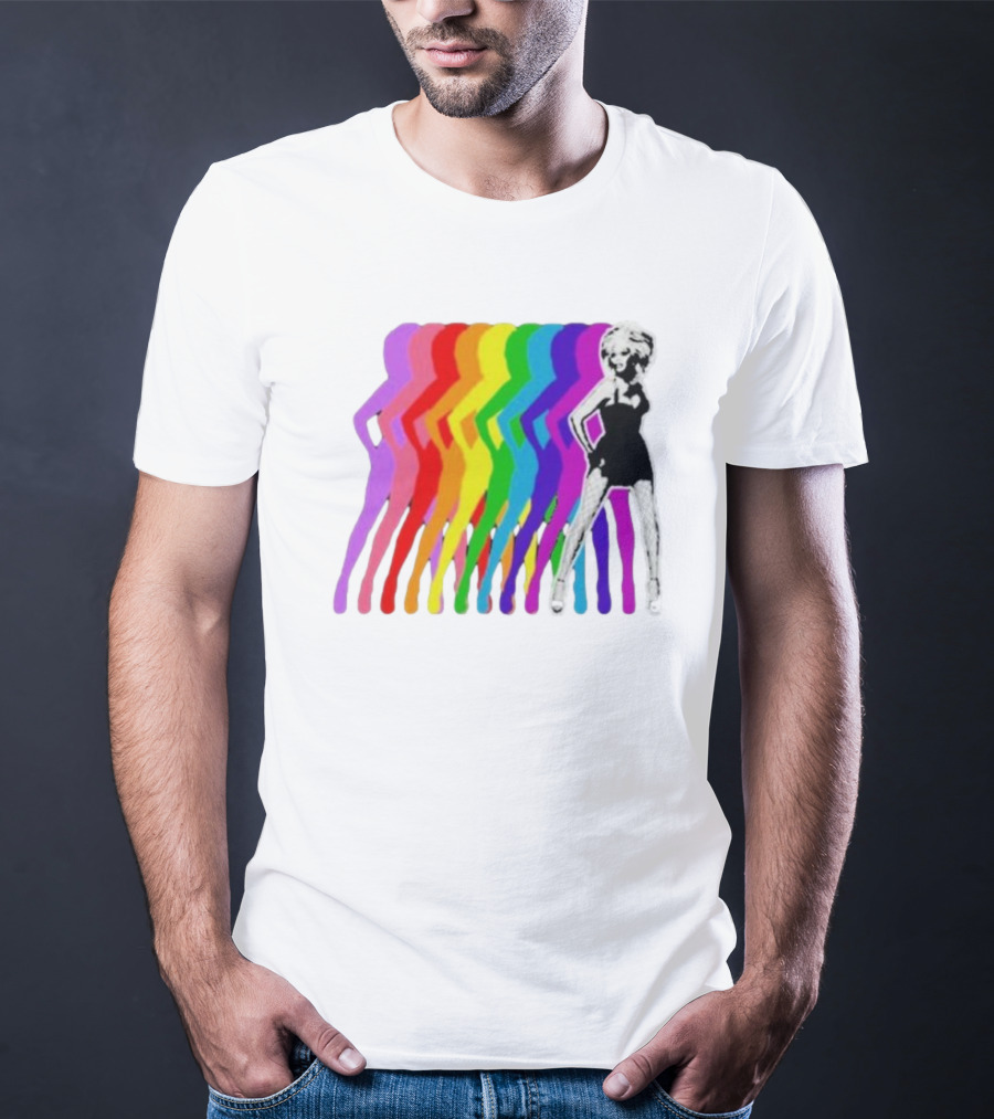 Rupaul Rainbow Pride Shadow T-Shirt