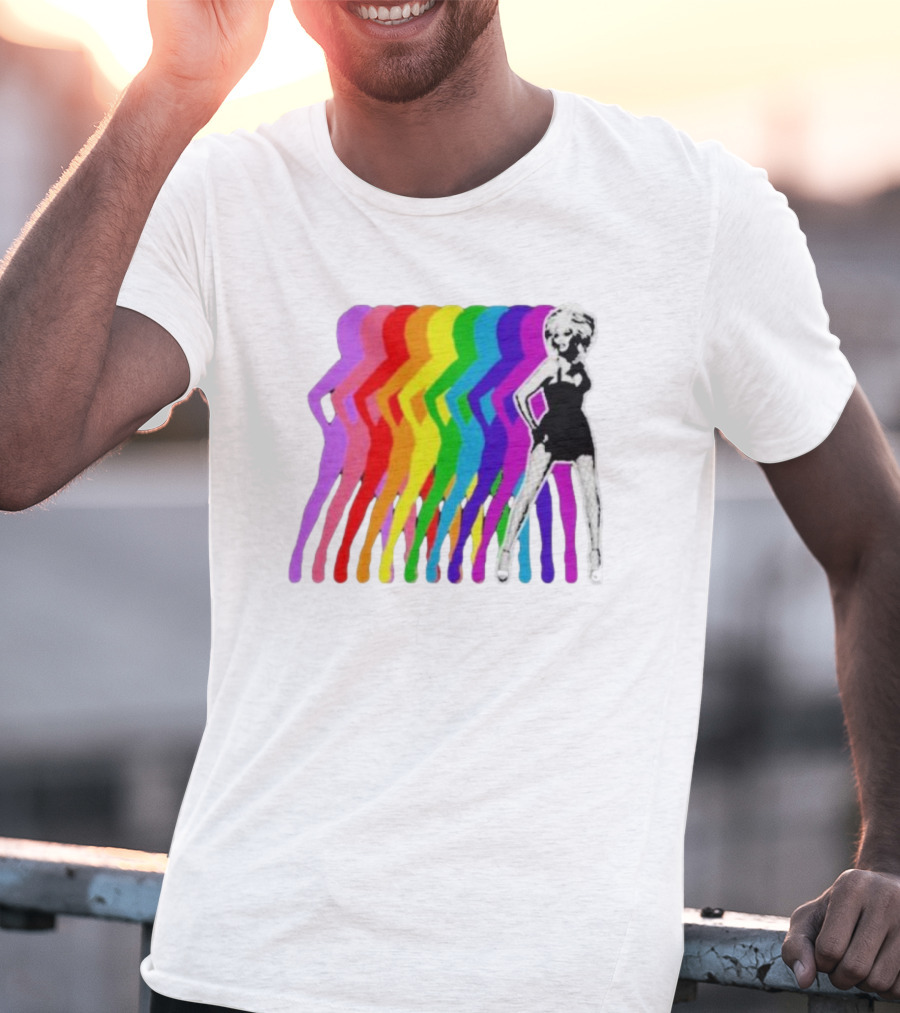 Rupaul Rainbow Pride Shadow T-Shirt