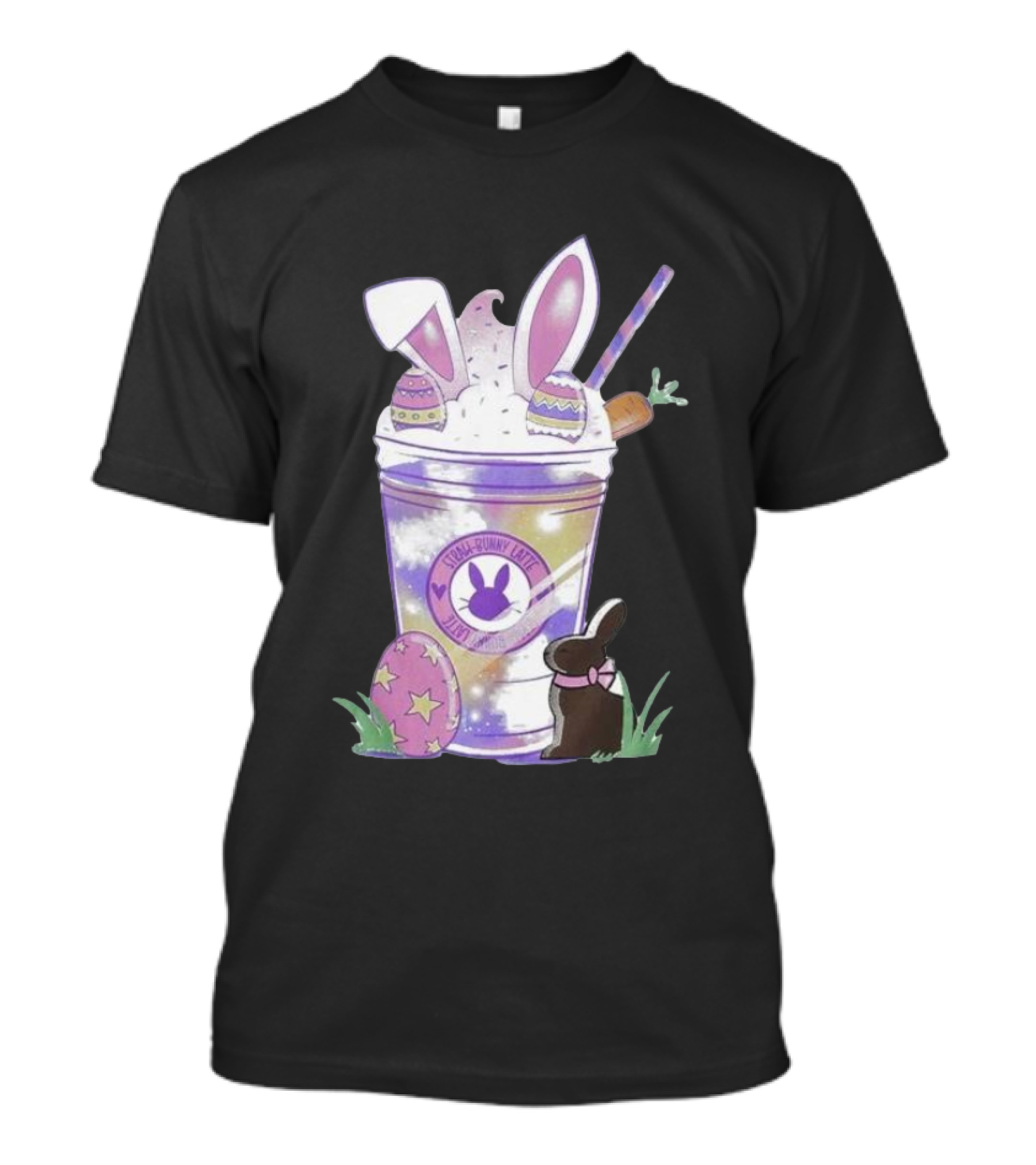 Easter Bunny Love Chocolate Cotton Candy Cup With Eggs T-Shirt