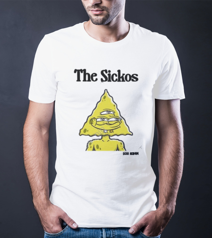 The Sickos Sponge Triangle Character T-Shirt