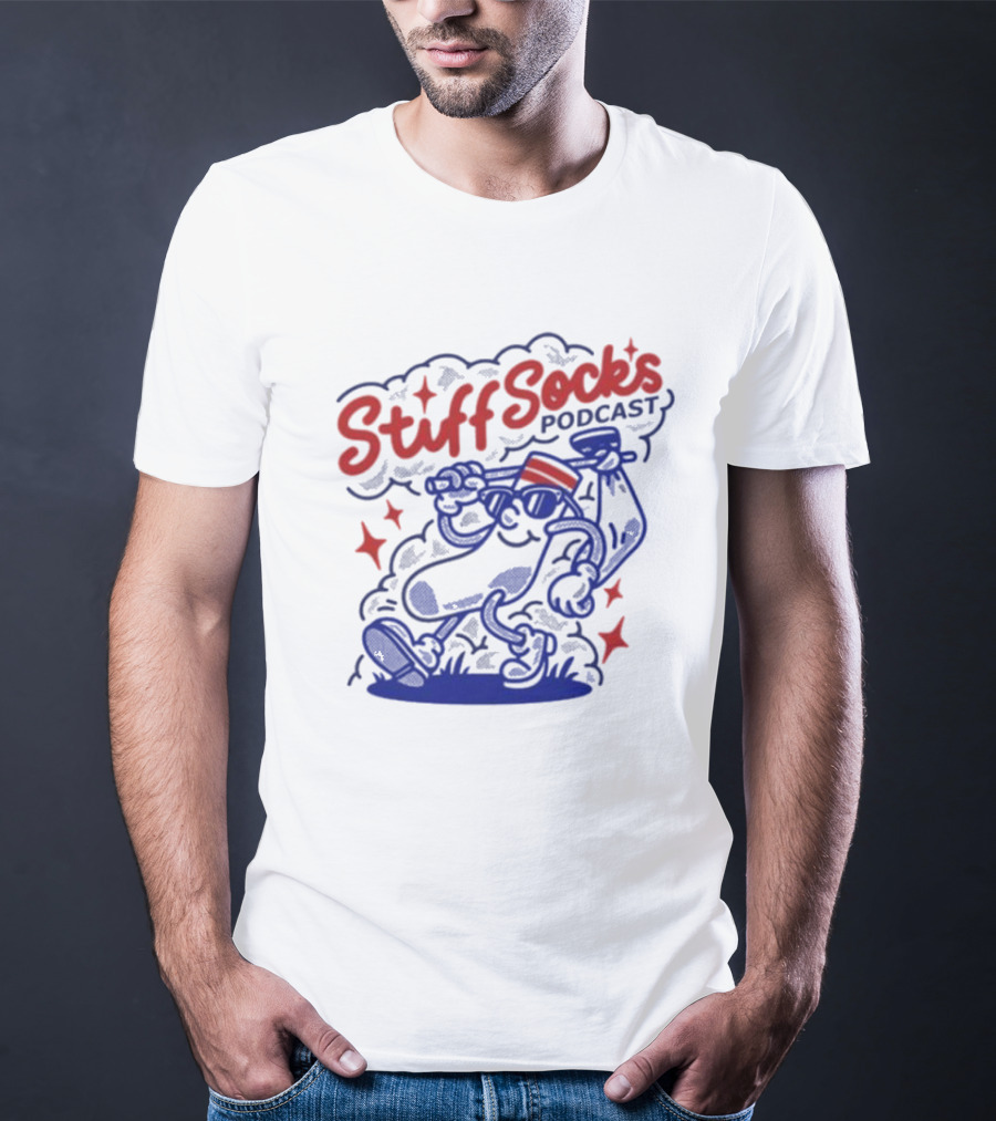 Stiff Socks Podcast Walkin Sock Store T-Shirt