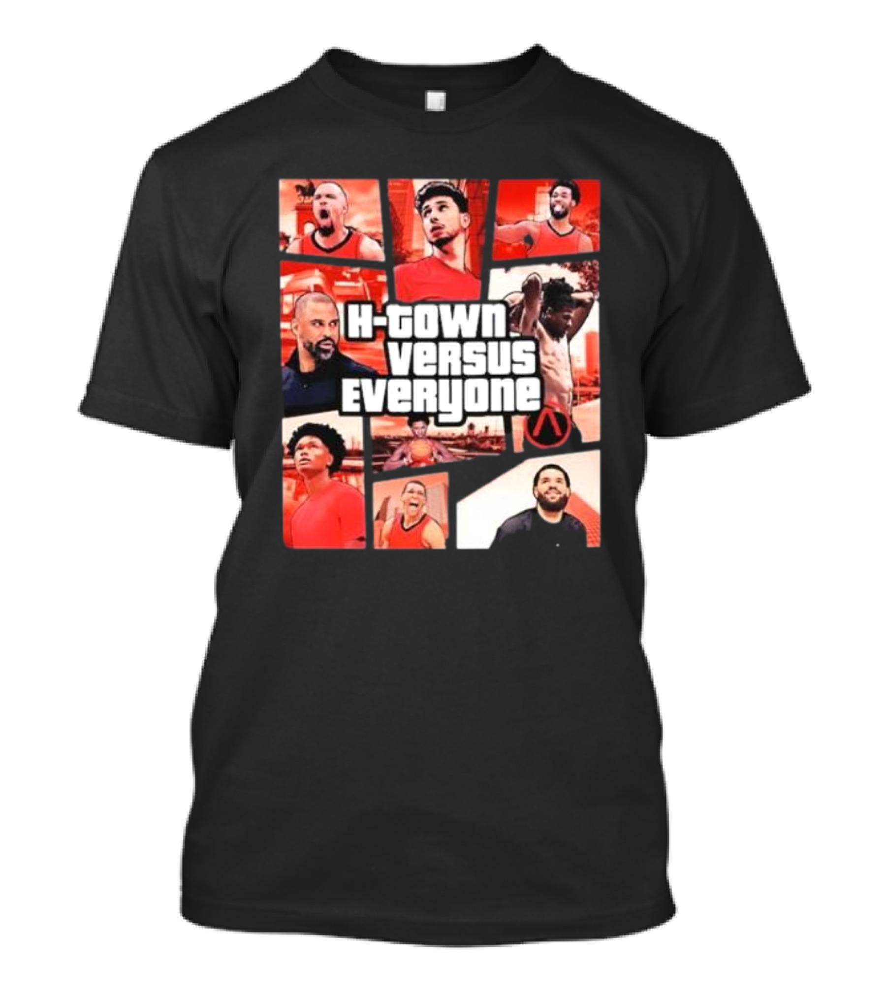 H-Town Versus Everyone Aaron Patterson Style Gta Inspired Sportswear T-Shirt