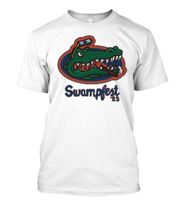 Adam22 Swampfest 23 Gator Smoking Cigar T-Shirt