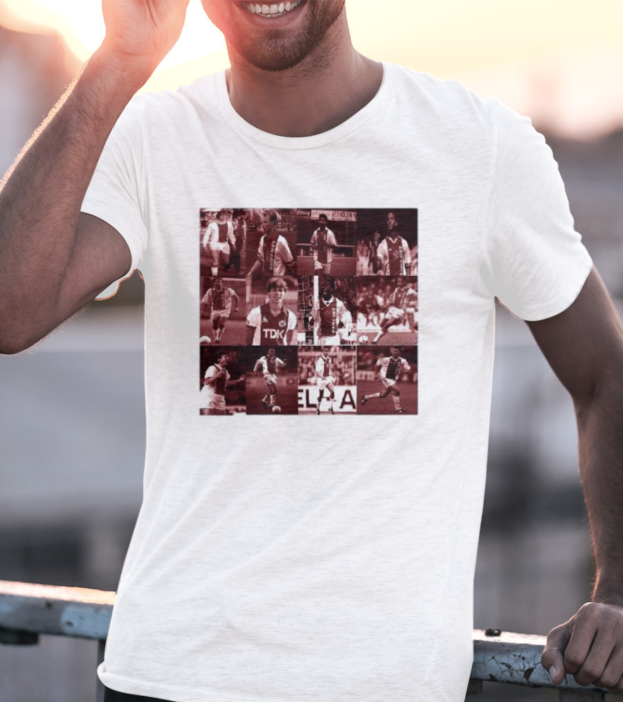 Youth Academy Ajax Past Images Young Player Soccer Moments T-Shirt