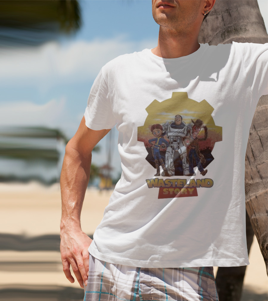 Wasteland Story Cooper Howard Lucy Fallout Shelter T-Shirt