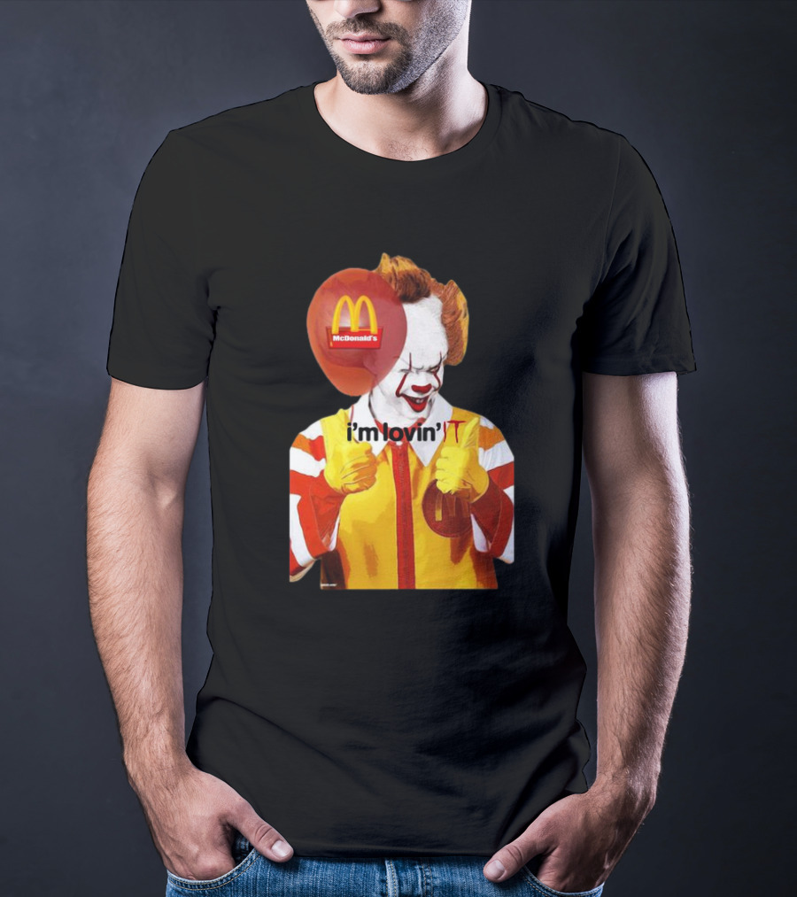 Pennywise McDonald’s I’m Lovin’ IT Balloon T-Shirt
