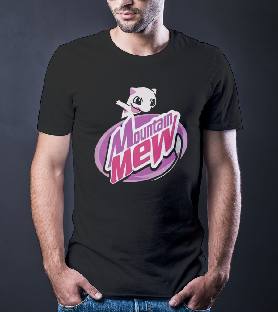Mountain Mew Pokemon Go Mewtwo Parody Mountain Dew T-Shirt