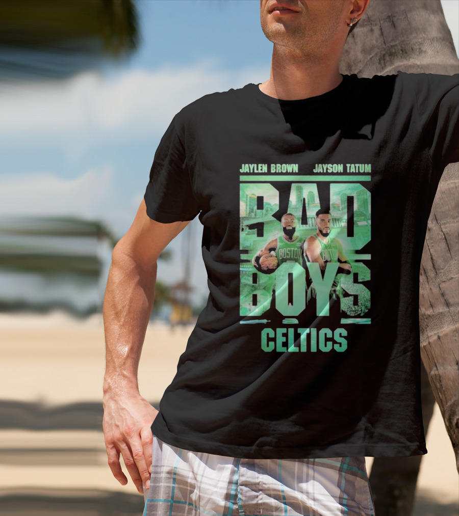 Jaylen Brown Jayson Tatum Bad Boys Celtics T-Shirt