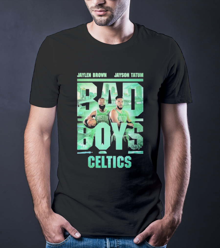 Jaylen Brown Jayson Tatum Bad Boys Celtics T-Shirt
