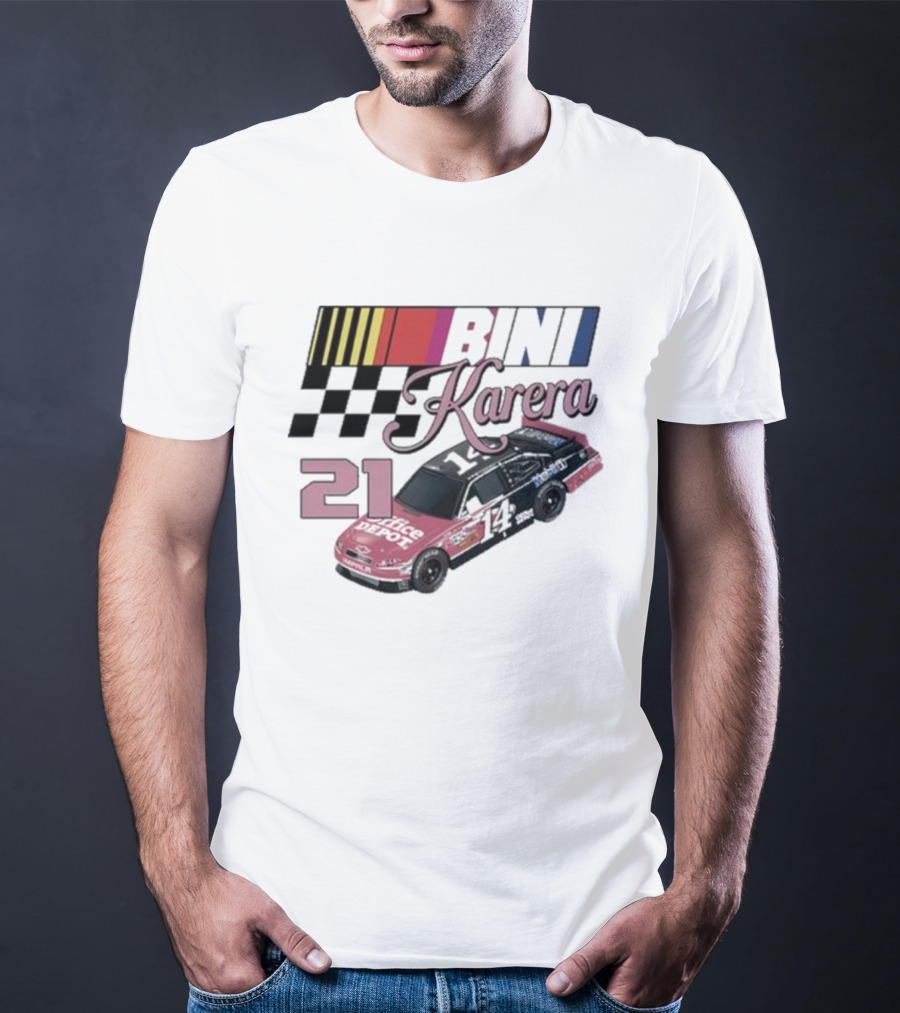 Bini Karera 21 Race Car Office Depot T-Shirt