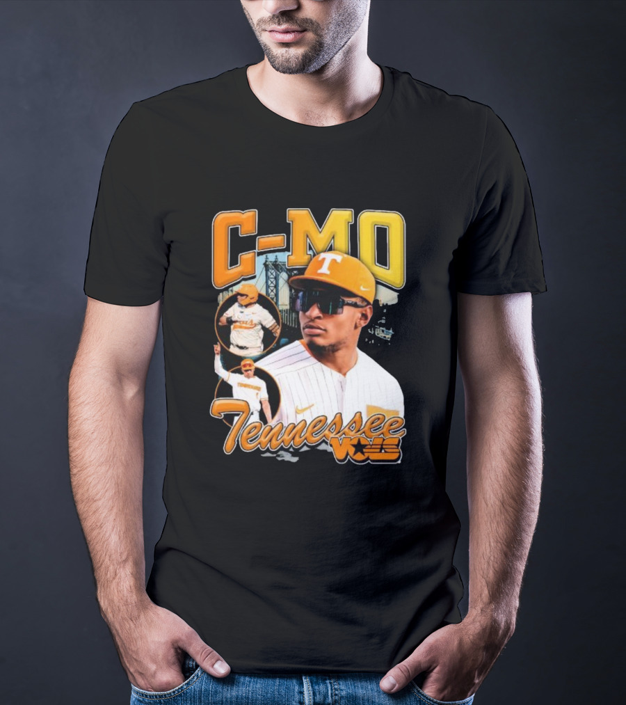 C-MO Tennessee Vols Baseball Vintage T-Shirt