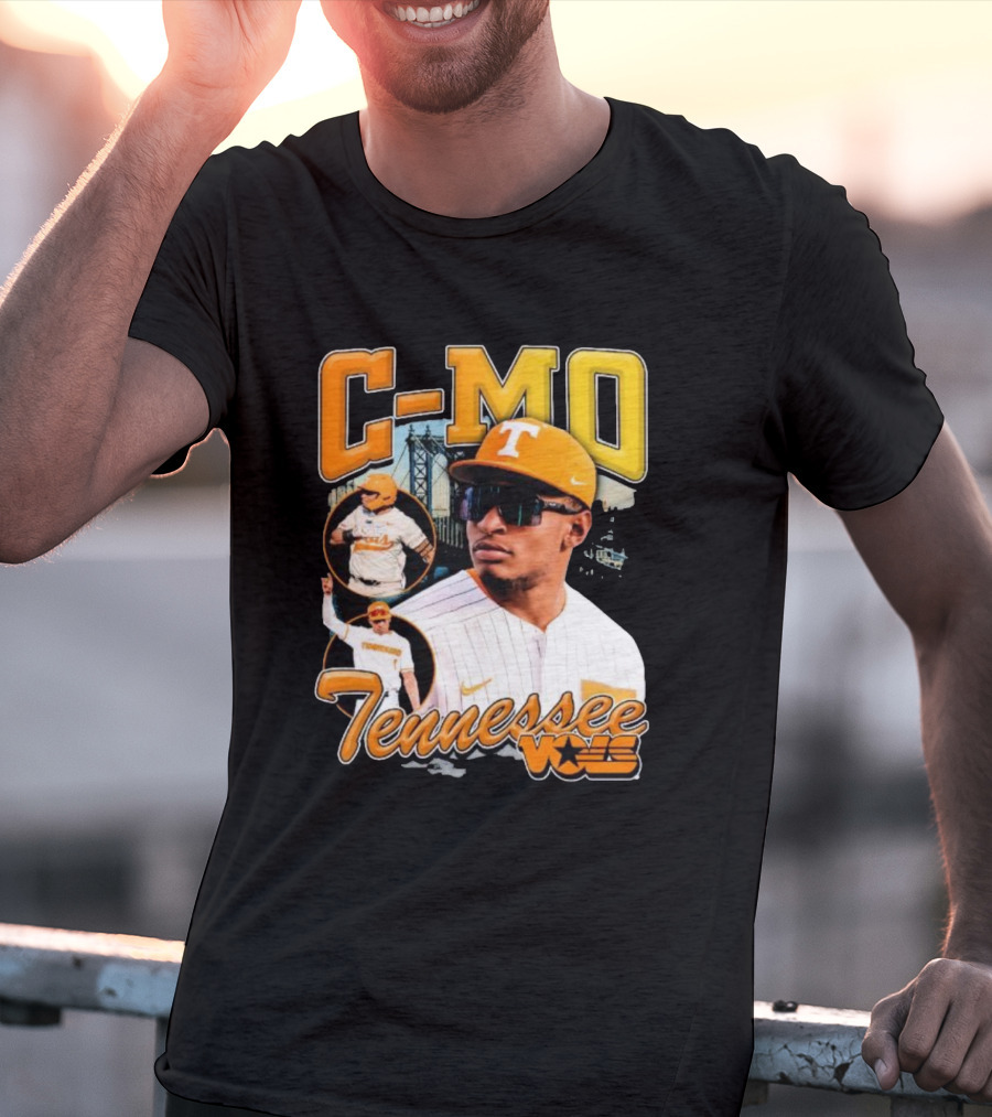 C-MO Tennessee Vols Baseball Vintage T-Shirt