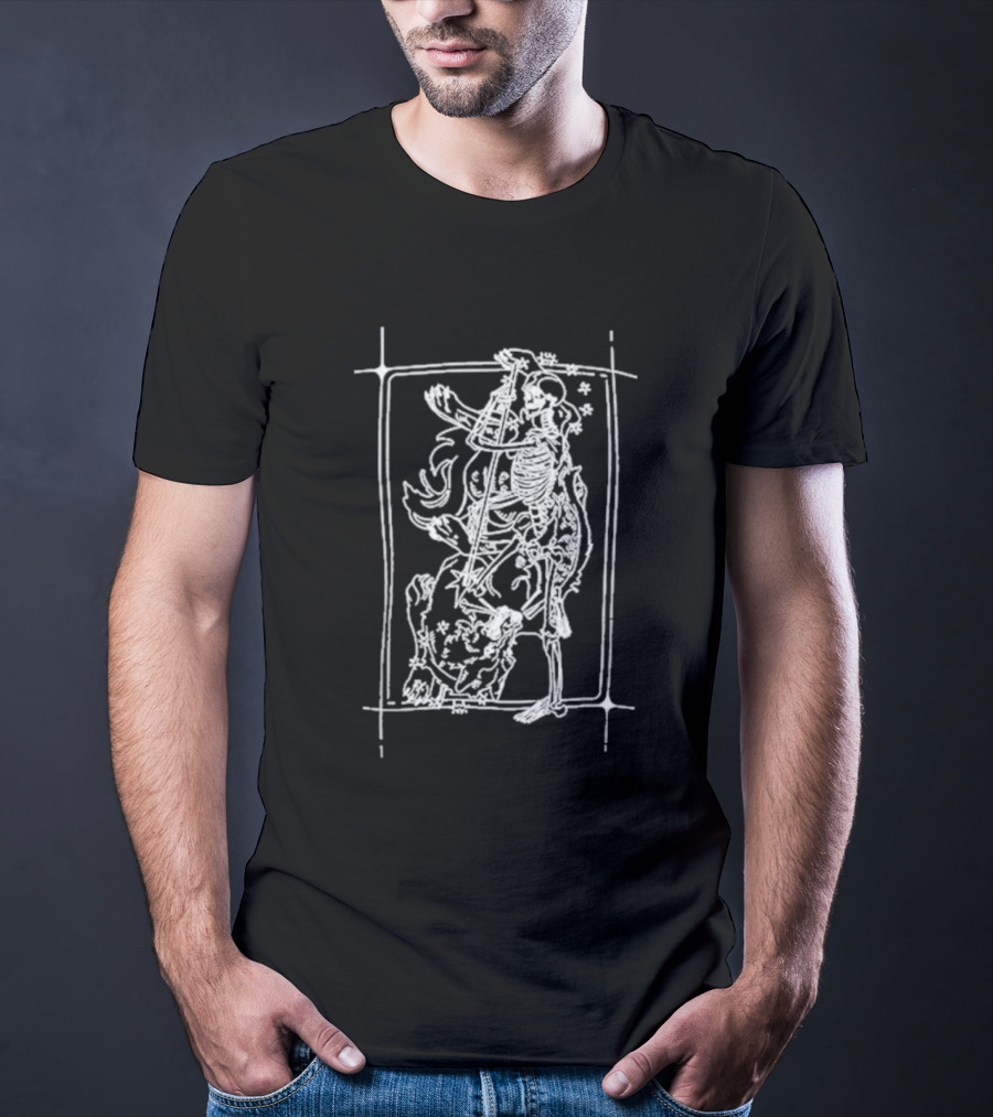 Critical Role Oracle Of The Moon Tarot Skeleton And Creature T-Shirt