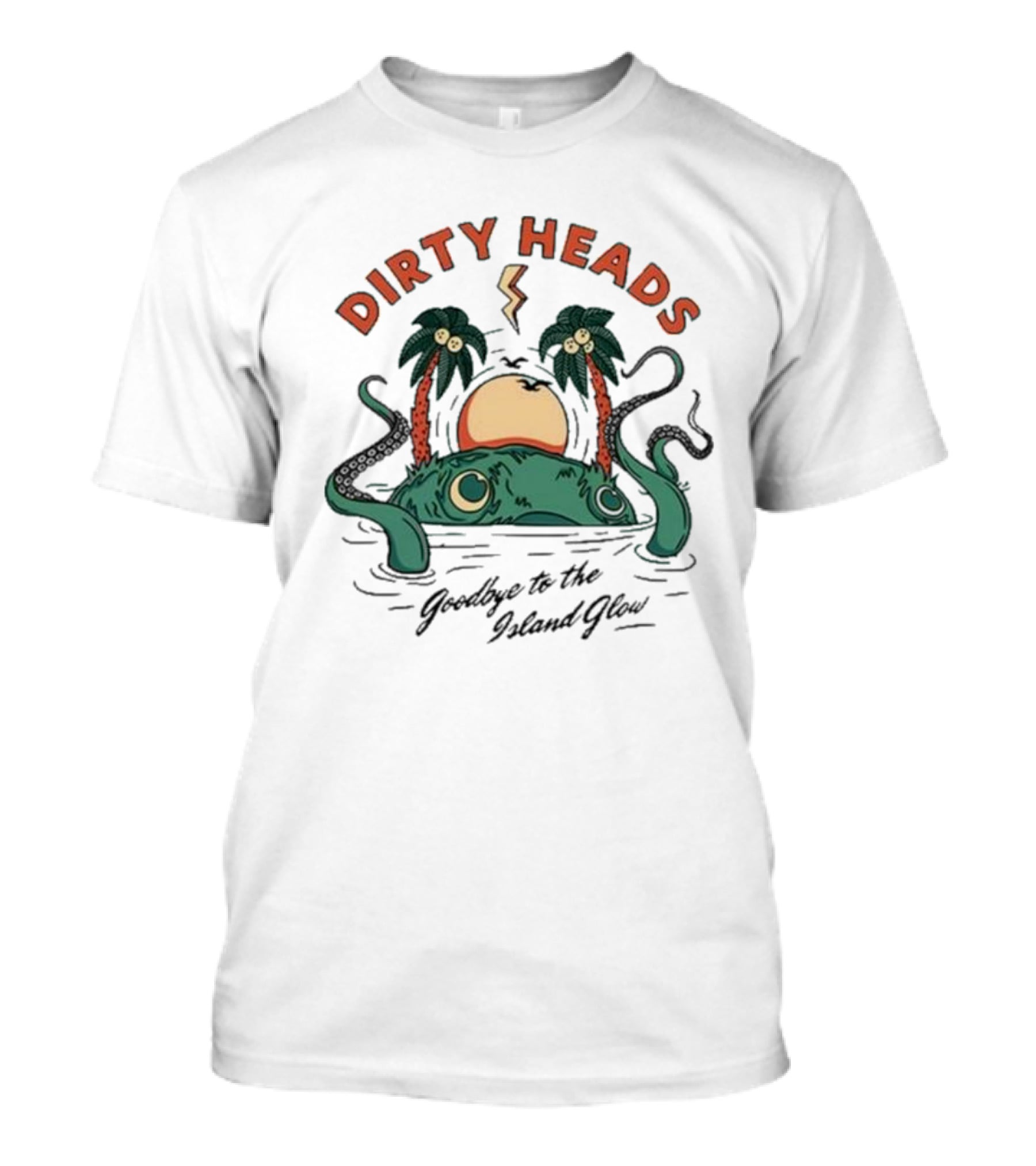 Dirty Heads Goodbye To The Island Glow T-Shirt