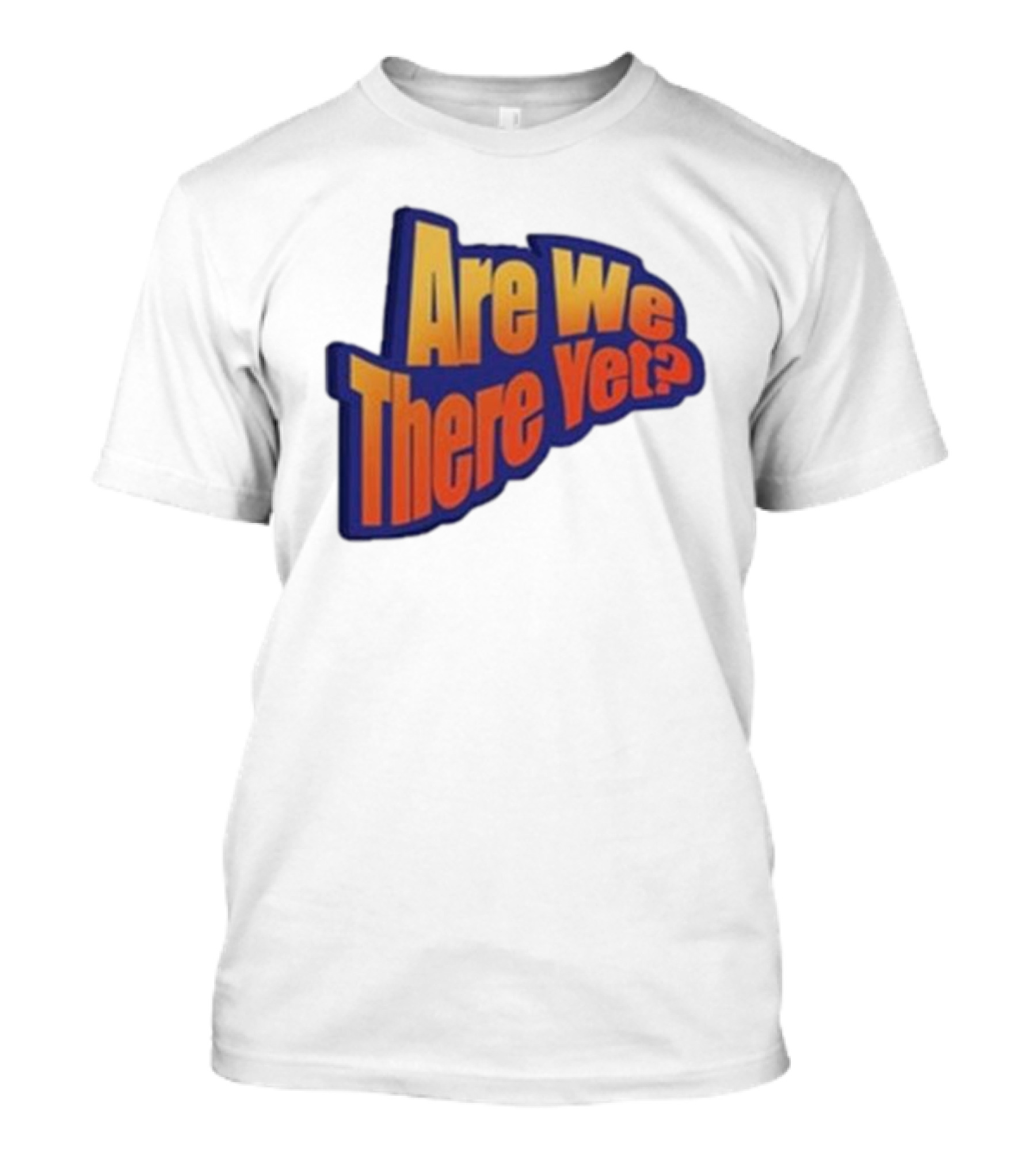 James Marriott Are We There Yet Retro Text T-Shirt