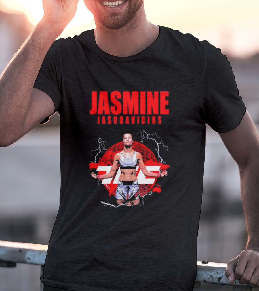 Jasmine Jasudavicius UFC Fighter Supporter MMA Champion T-Shirt
