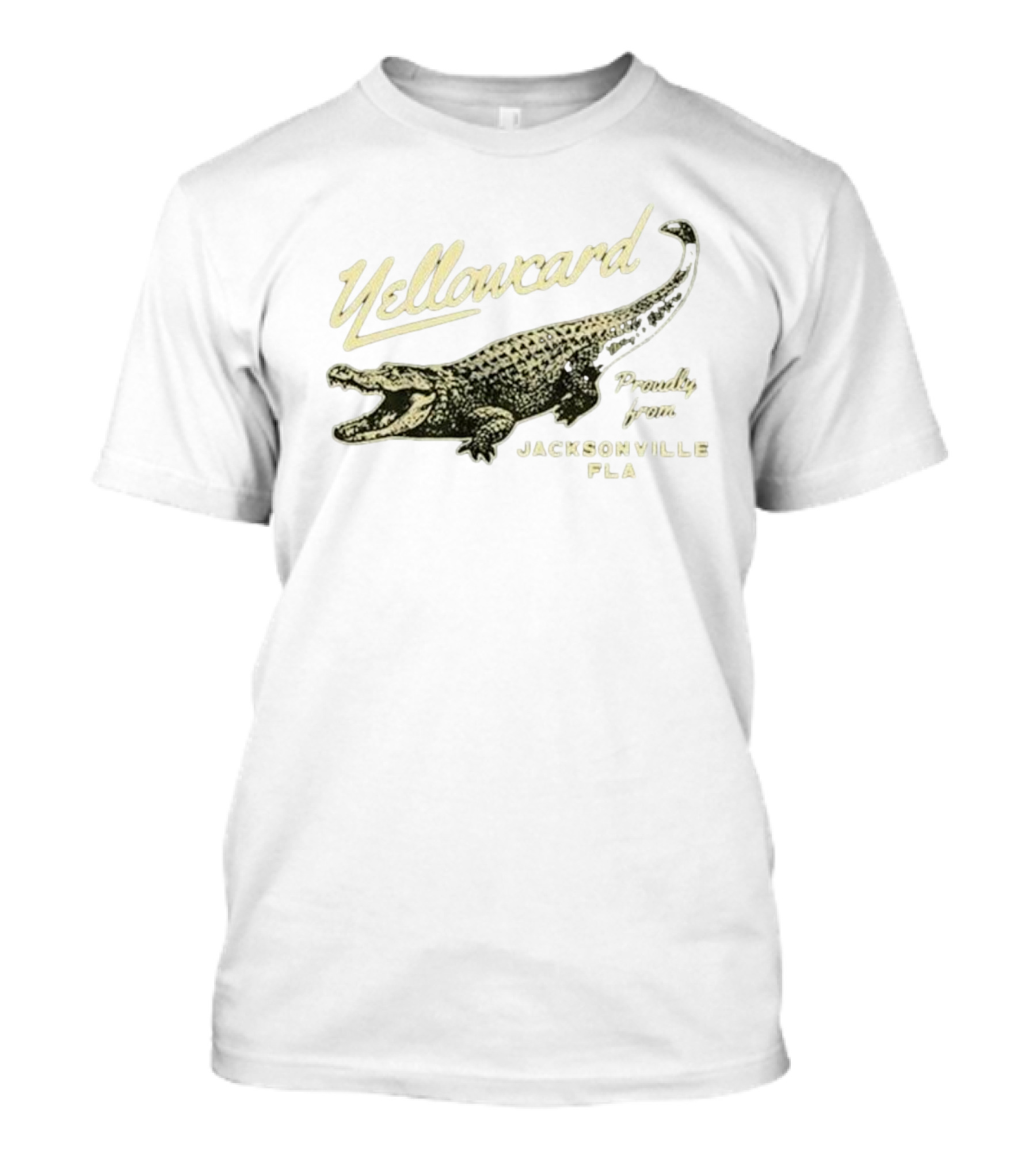 Yellowcard Proudly From Jacksonville Fla Gator T-Shirt