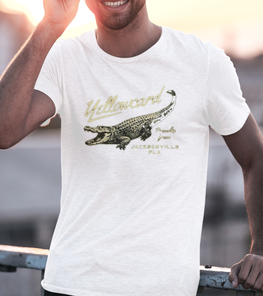 Yellowcard Proudly From Jacksonville Fla Gator T-Shirt