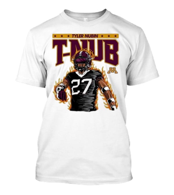 Ncaa Football Tyler Nubin T-Nub Defensive Back 27 Youth T-Shirt