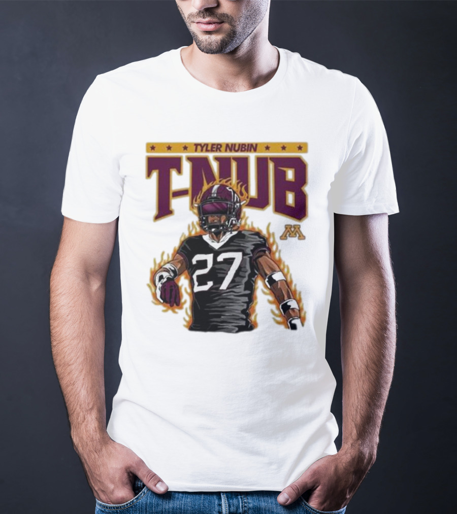 Ncaa Football Tyler Nubin T-Nub Defensive Back 27 Youth T-Shirt