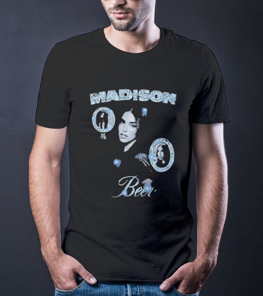 Madison Beer 95 Blue Gem Portraits T-Shirt