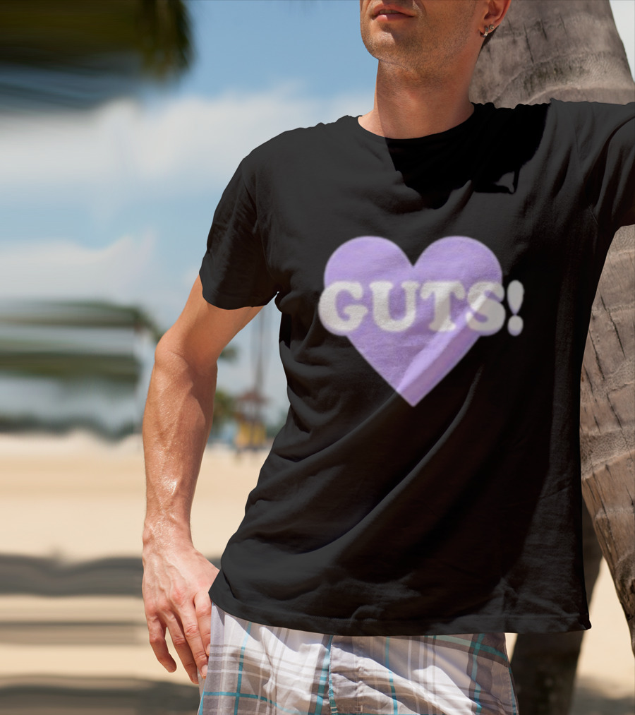 Noufa Saw Liv Guts Purple Heart GUTS T-Shirt
