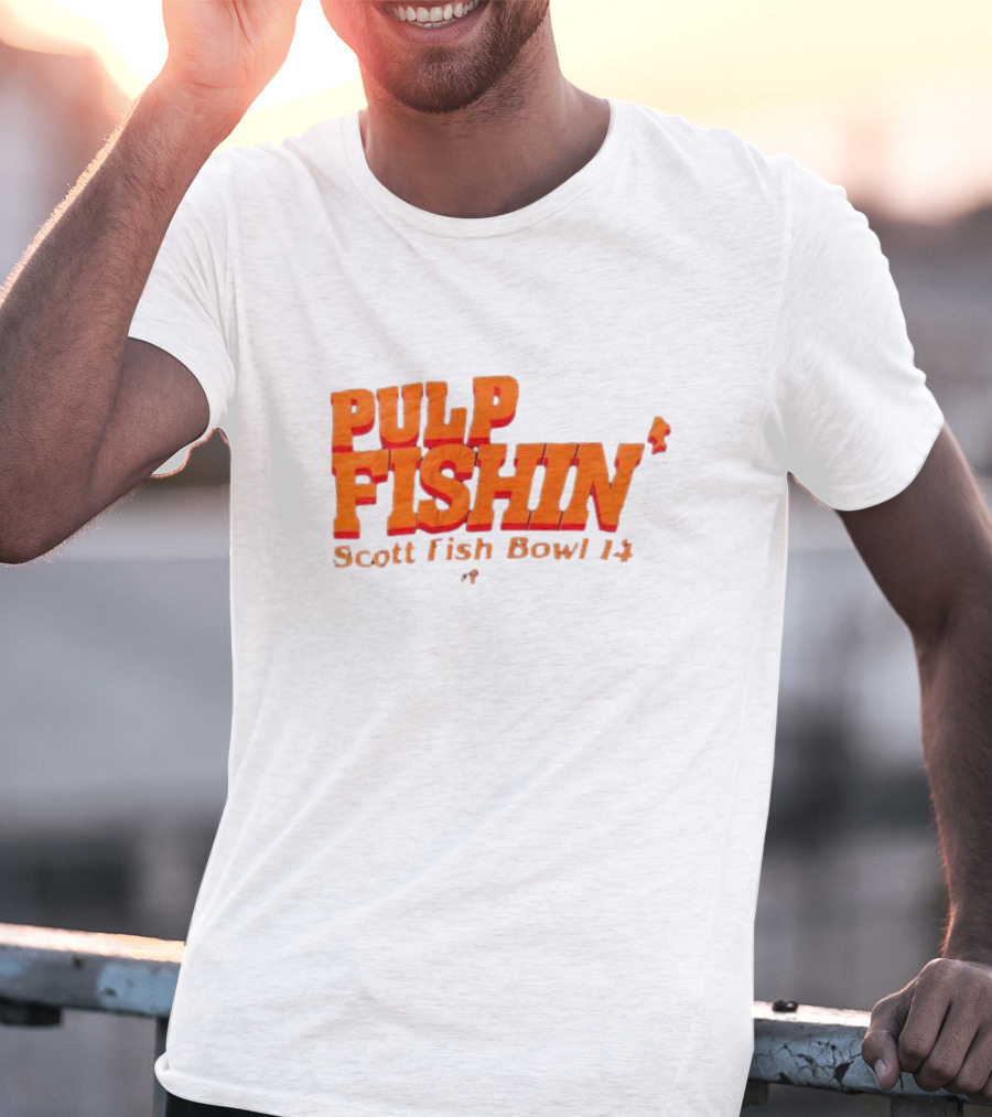 Pulp Fishin Scott Fish Bowl 14 T-Shirt