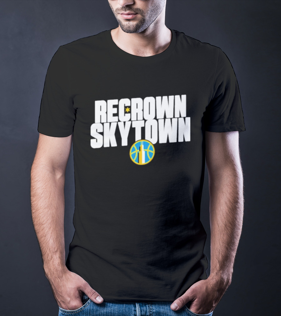 Recrown Skytown Basketball Skyline Star T-Shirt