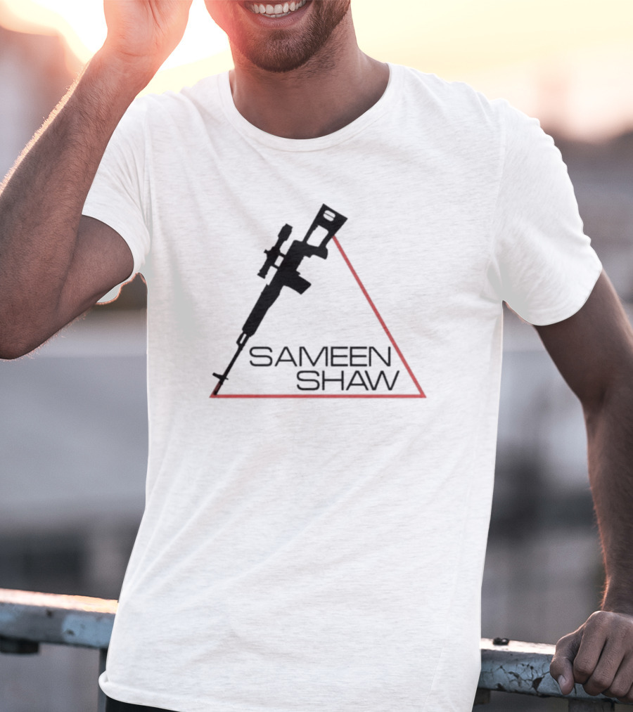 Sameen Shaw Samaritan Rifle Triangle T-Shirt