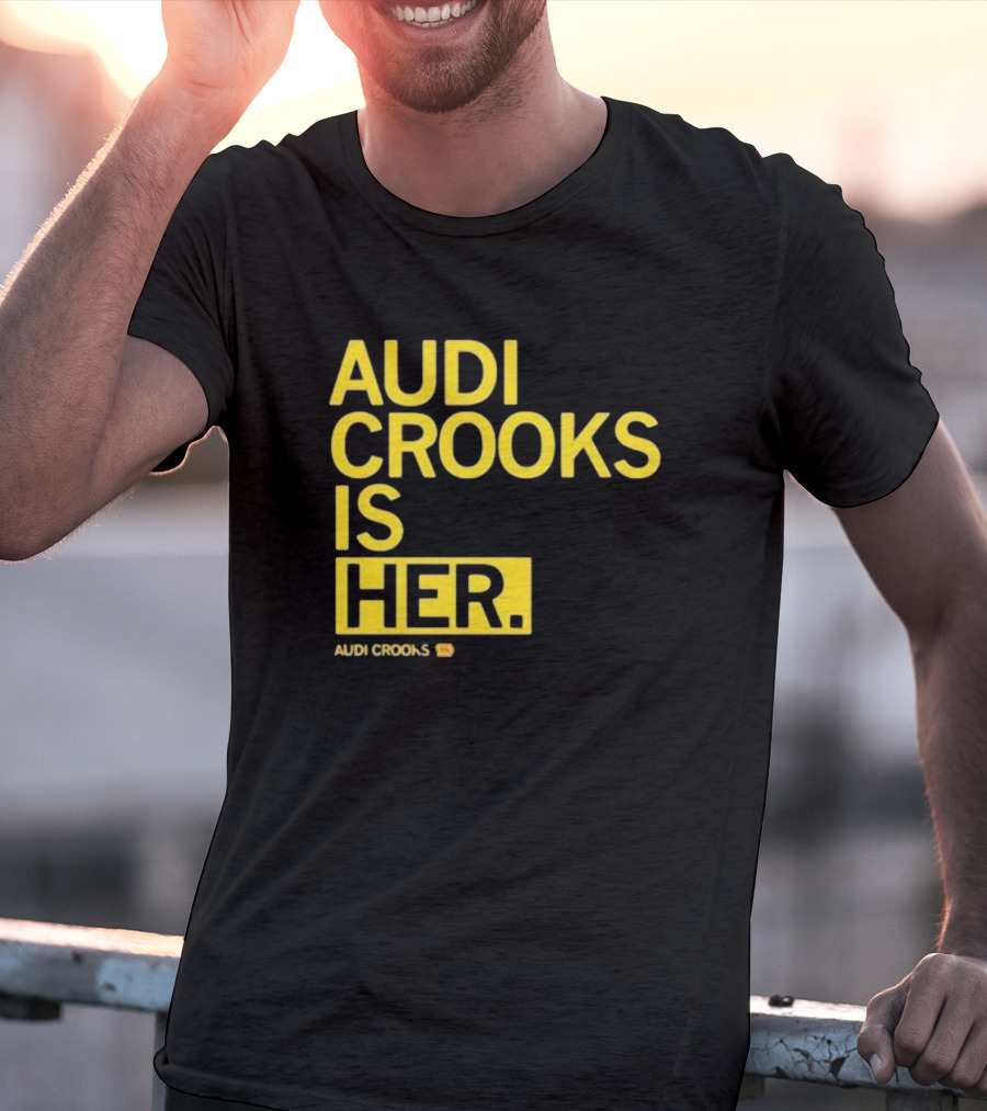 Audi Crooks Is Her Basketball Star Empowerment T-Shirt