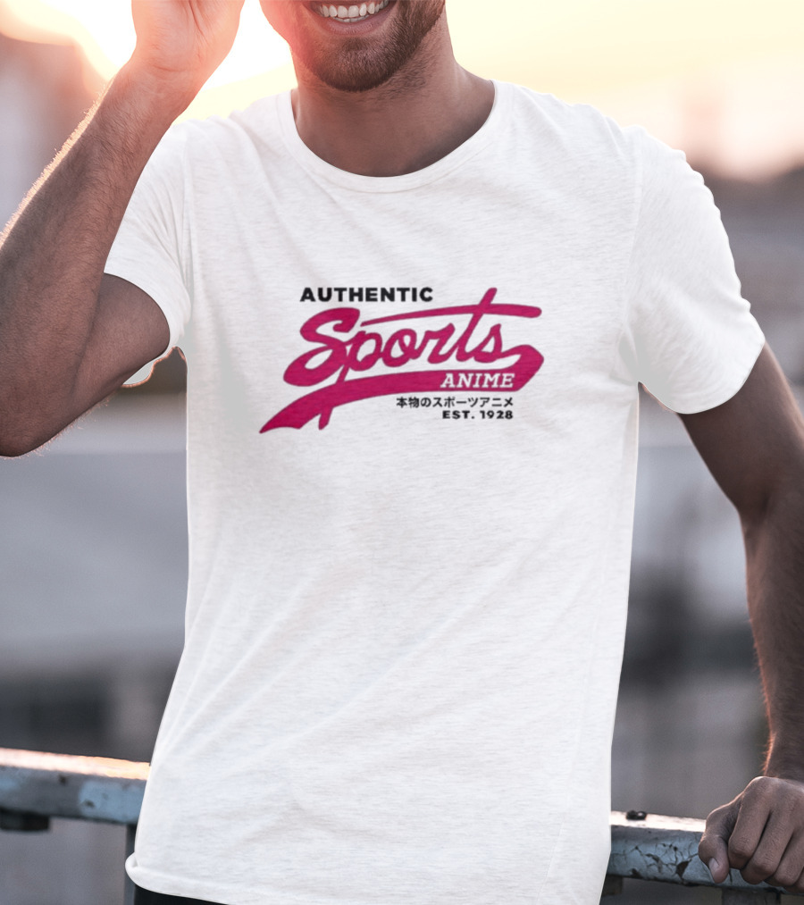 Authentic Sports Anime Est 1928 T-Shirt