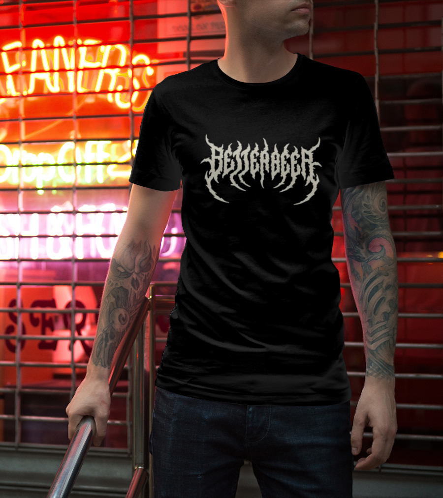 Better Beer Metal Band-Style T-Shirt