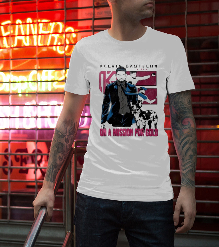 Kelvin Gastelum Wick On A Mission For Gold T-Shirt