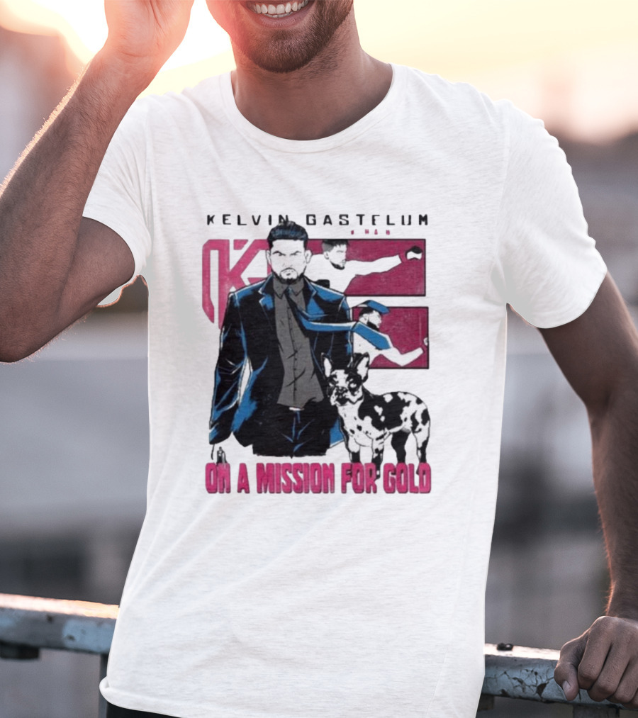 Kelvin Gastelum Wick On A Mission For Gold T-Shirt
