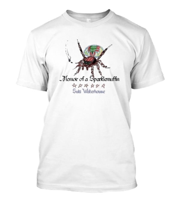 Memoir Of A Sparklemuffin Suki Waterhouse Rainbow Spider T-Shirt