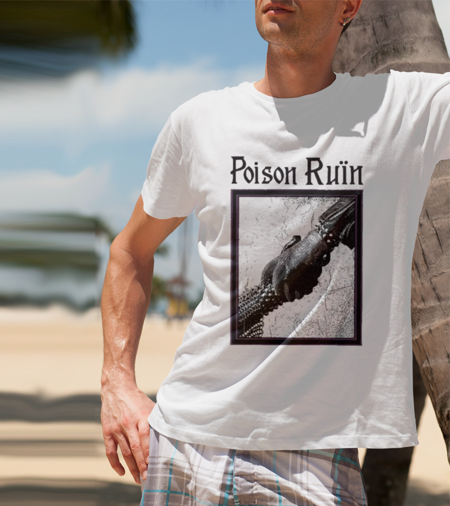 Poison Ruïn Medieval Chainmail Handshake Confrere T-Shirt