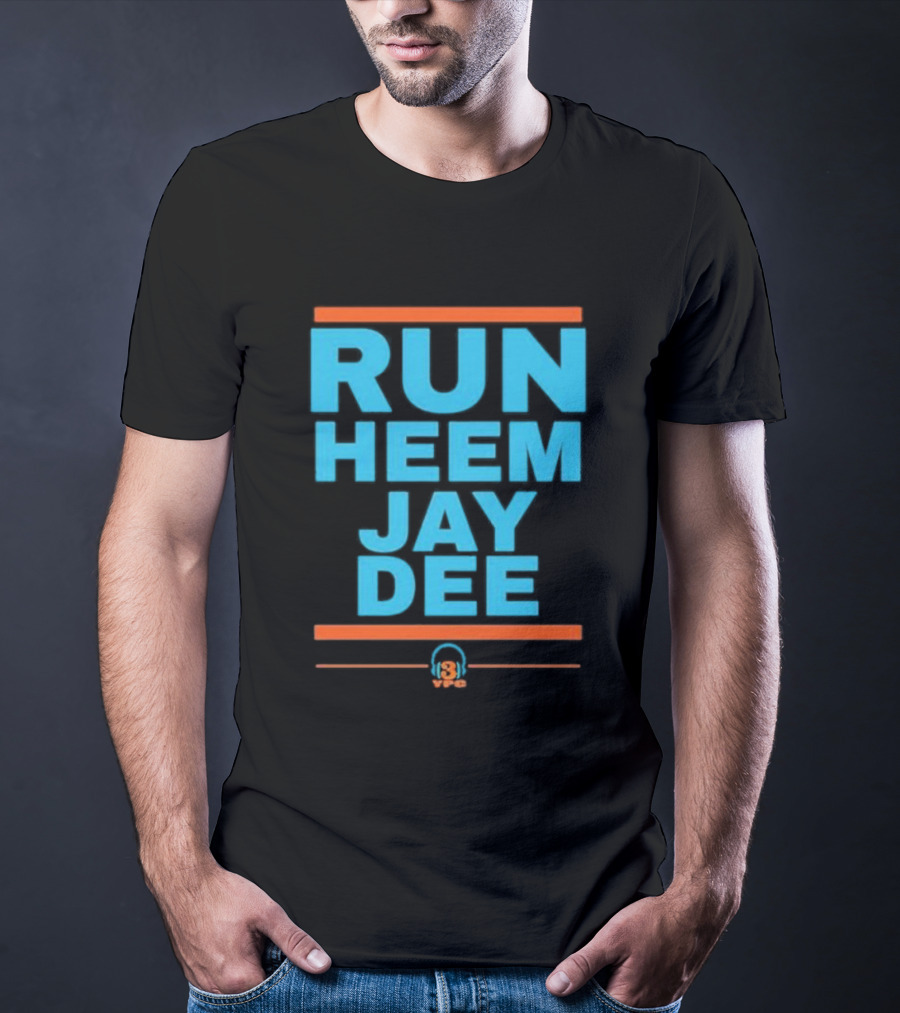 RUN HEEM JAY DEE 83 VPG Miami Dolphins T-Shirt