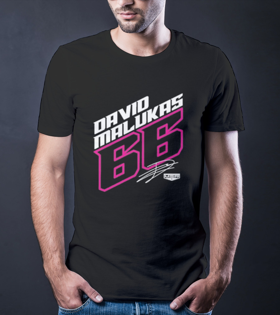 David Malukas 66 MSR Racing Signature T-Shirt