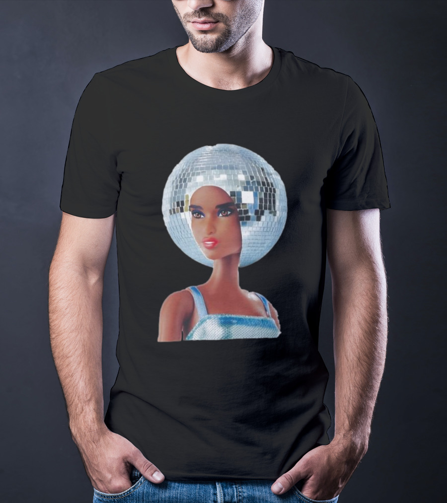 Discodiva Daytrip Ready Mirror Ball Glam Elegance T-Shirt