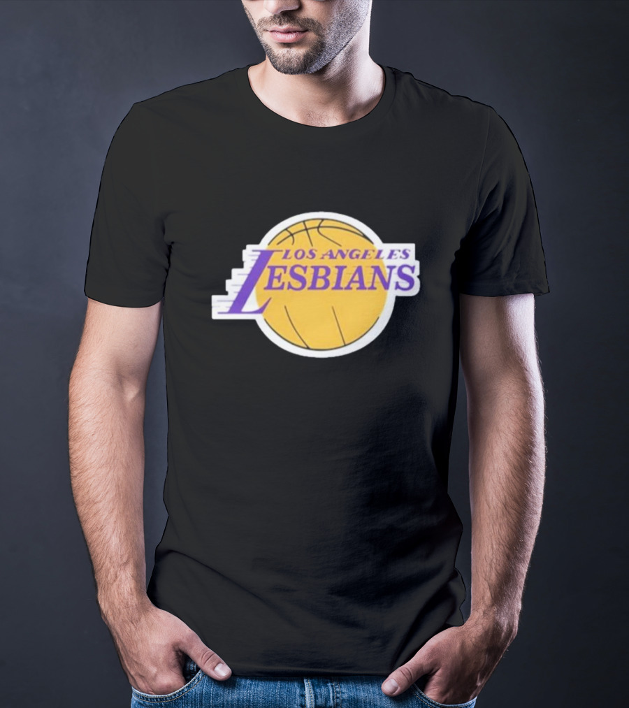 Lakeyia Brown Los Angeles Lesbians Basketball Logo Lakers T-Shirt