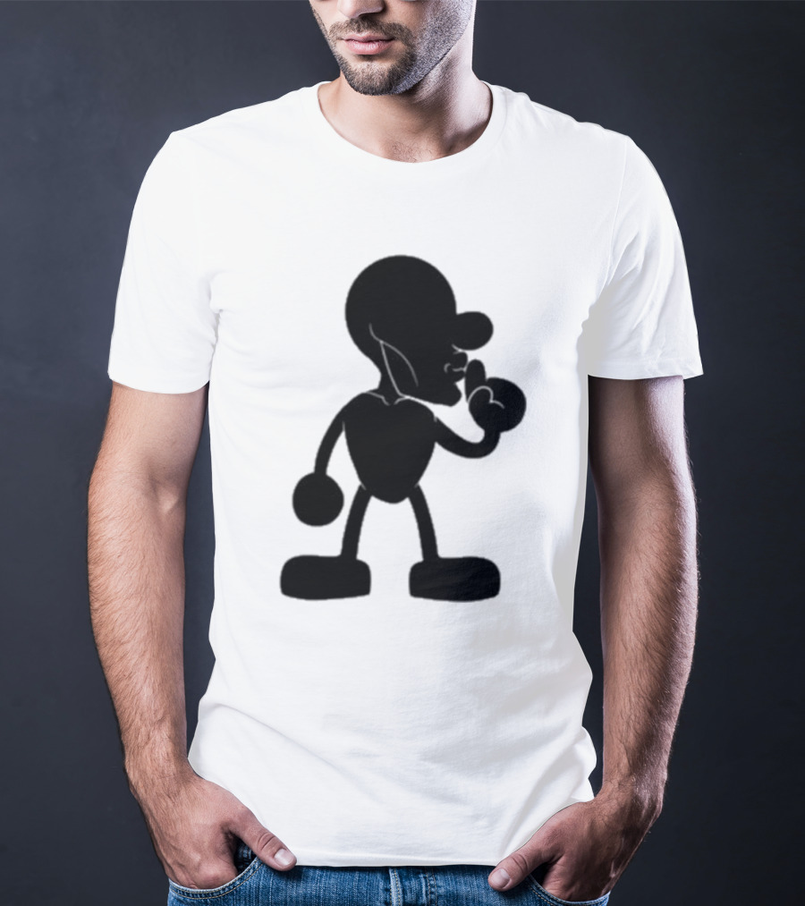 Yeet Team Mr Mew Iconic Silhouette And Dog Collaboration T-Shirt